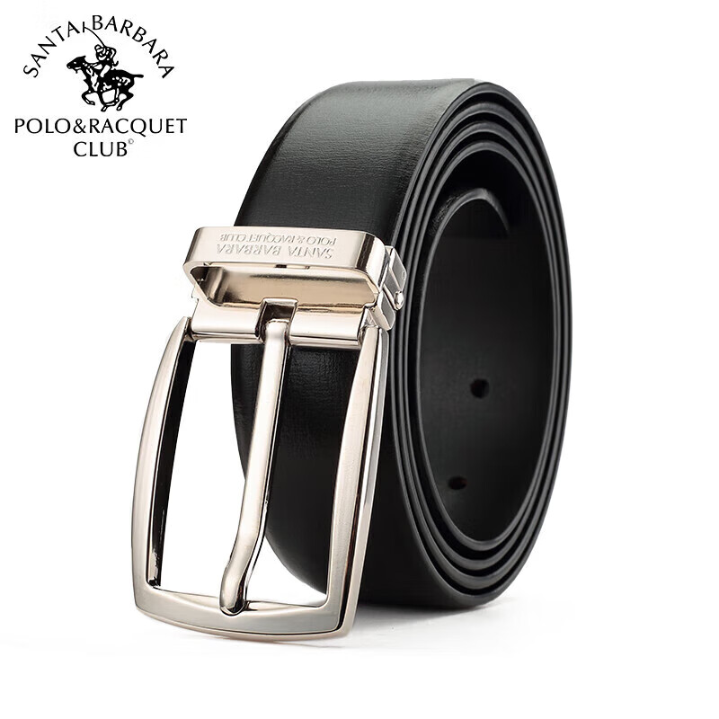 圣大保罗(santa barbara polo & racquet club)男士皮带男真皮2023