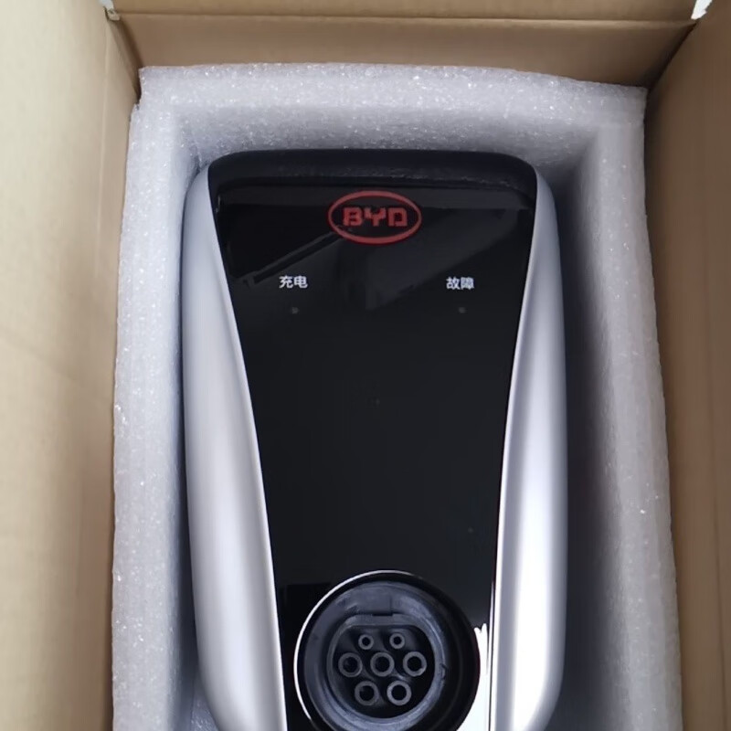 颜骏创3.3kw及7kw原厂比亚迪充电桩新能源充电桩家用 原厂3.3kw-3米