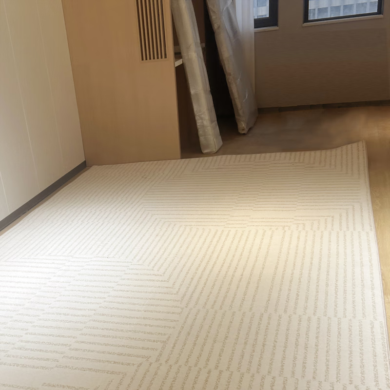 地毯定制进口羊毛地毯奶油风客厅大宅高级书房床前接待好打理防火 宫廷绿 100cm*100cm 1件 定制