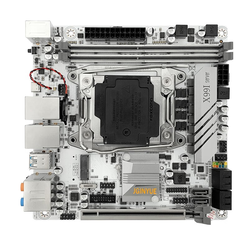 精粤 x99i迷你itx主板cpu台式机电脑游戏服务器主板至强e5 2678v3