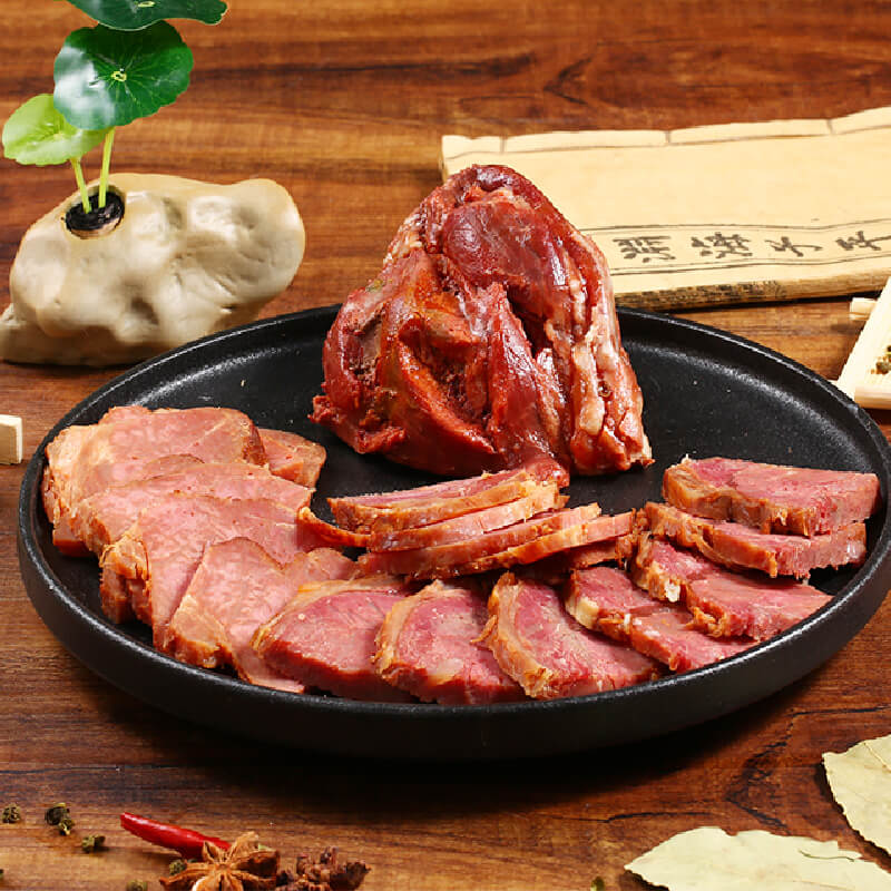 八瑞祥老汤酱牛肉 老北京酱卤熟食牛肉 真空包装预制菜 220g 1袋装