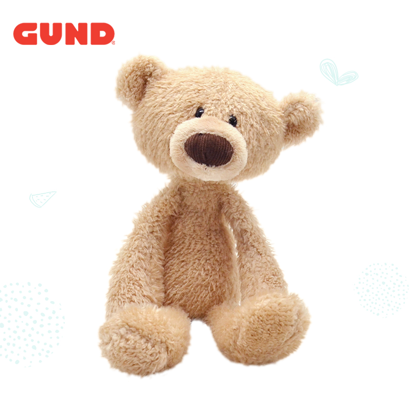 牙签腿系列毛绒玩偶可爱抱抱熊玩具公仔生日礼物 牙签腿熊-米色 38cm