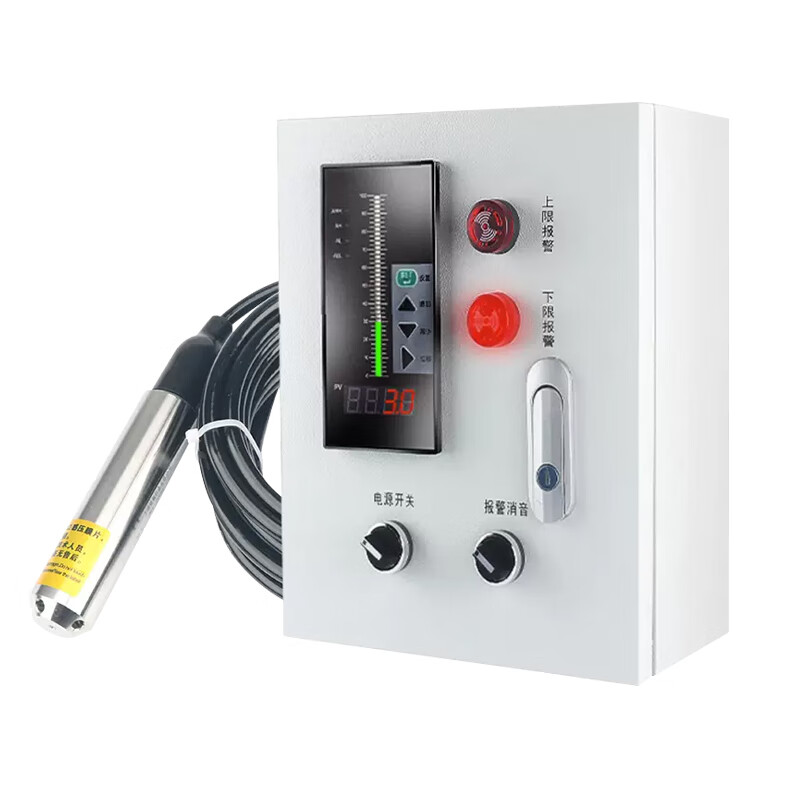 佳敏液位水位控制器电子液位计变送器消防水箱水池显示器传感器探头 1