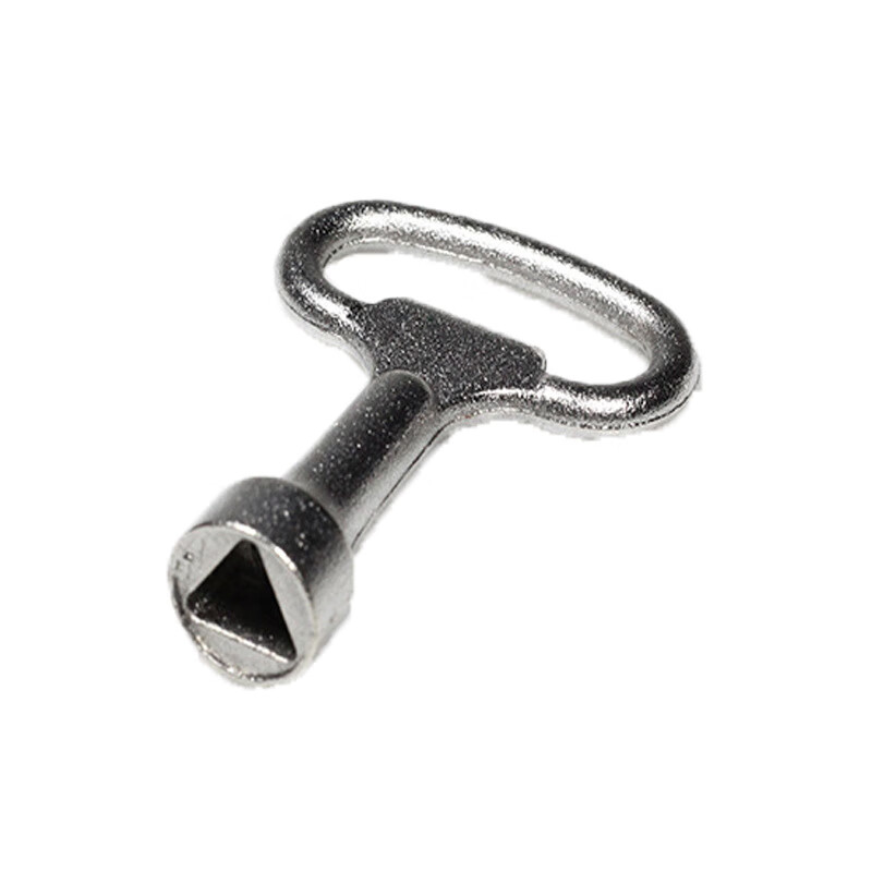 惠利得ms705电柜门锁钥匙 ms705三角锁芯钥匙 电梯钥匙 一字锌合金