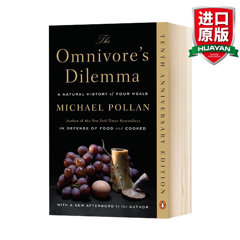 英文原版 杂食动物的困境 the omnivores dilemma a natural