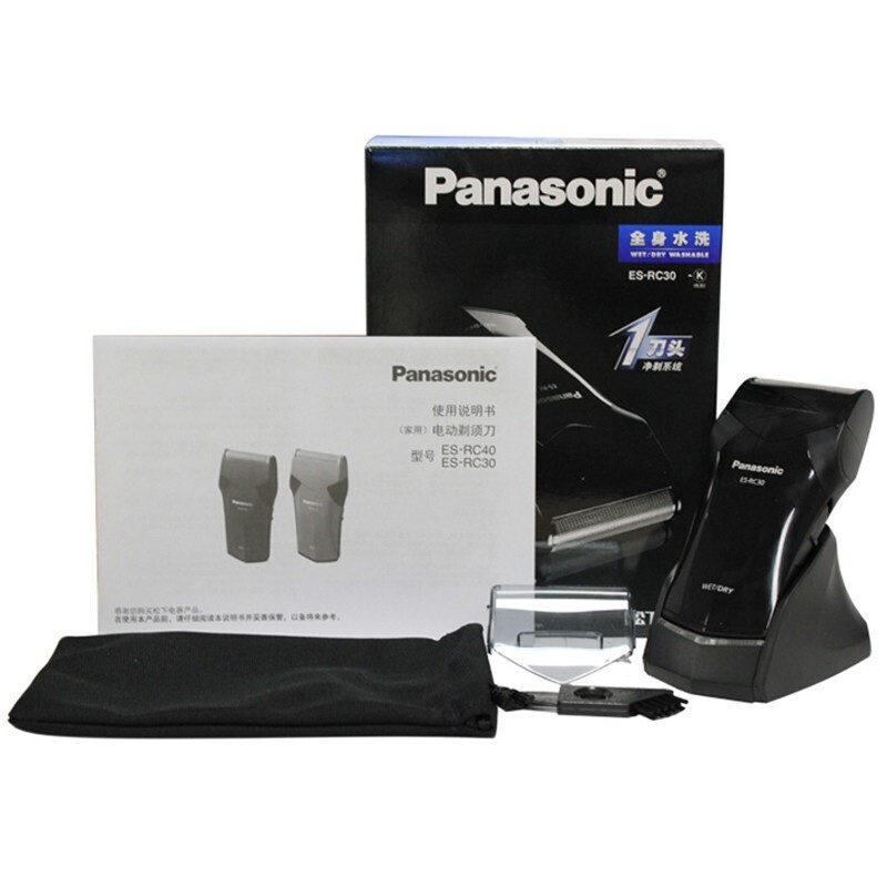 松下（Panasonic）电动剃须刀往复式水洗刮胡刀充电式手动剃刮胡子刀电须刀 ES-RC30