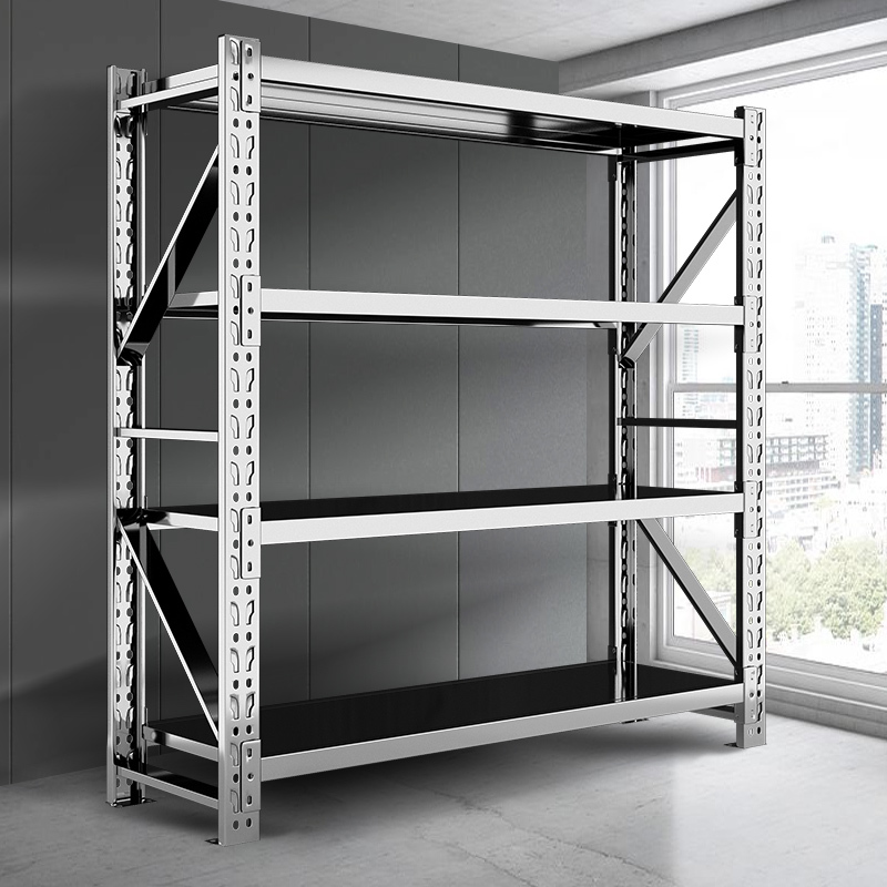 好评率:99%鑫欧辰不锈钢货架中型商用货架置物架拉丝多层家用厨房货架