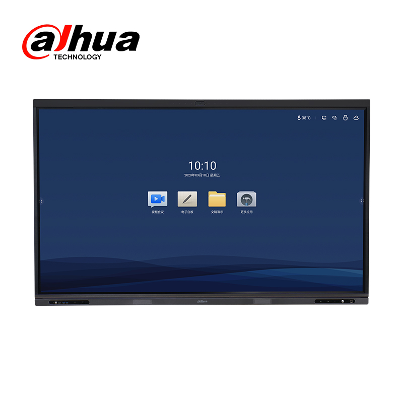 大华dahua会议平板 86英寸 无线投屏数字视频触摸式会议一体机 商用显示器 含摄像头 DH-LCH86-MT440-C