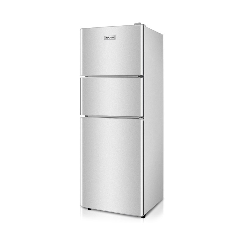 日普（RIPU）57升三门三温区中门软冷冻家用小型冰箱三开门电冰箱节能省电低音一级能效BCD-57A138D