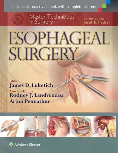预订 master techniques in surgery: esophageal surgery (master