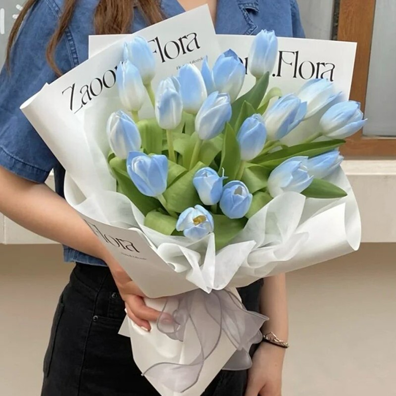 花乐康语(hua le kang yu)精美郁金香花束北京同城爱意表达友情传