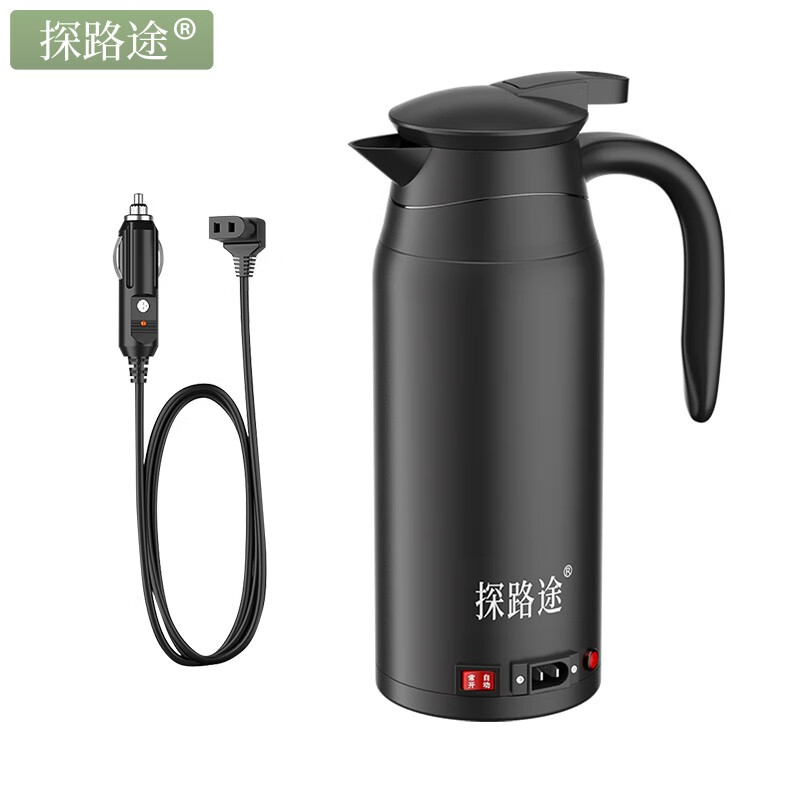 探路途 800ml大容量车载电加热烧水壶热水器 轿货通用新能源EV汽车烧水 12/24V通用-800ml-黑色使用感如何?
