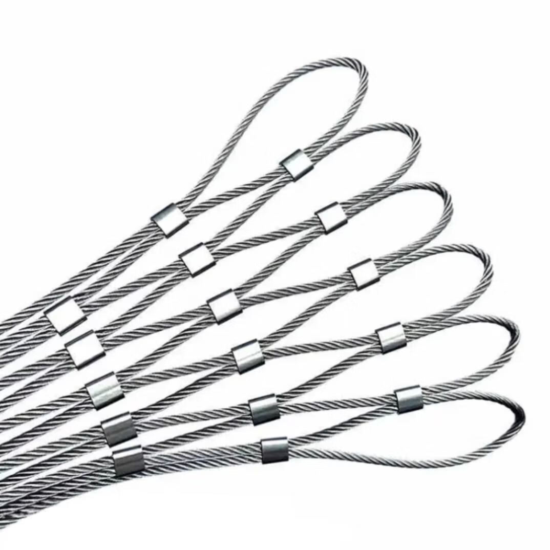 ouxiang)304不锈钢绳网高空防坠网阳台防护动物园鸟语林网菱形编制安