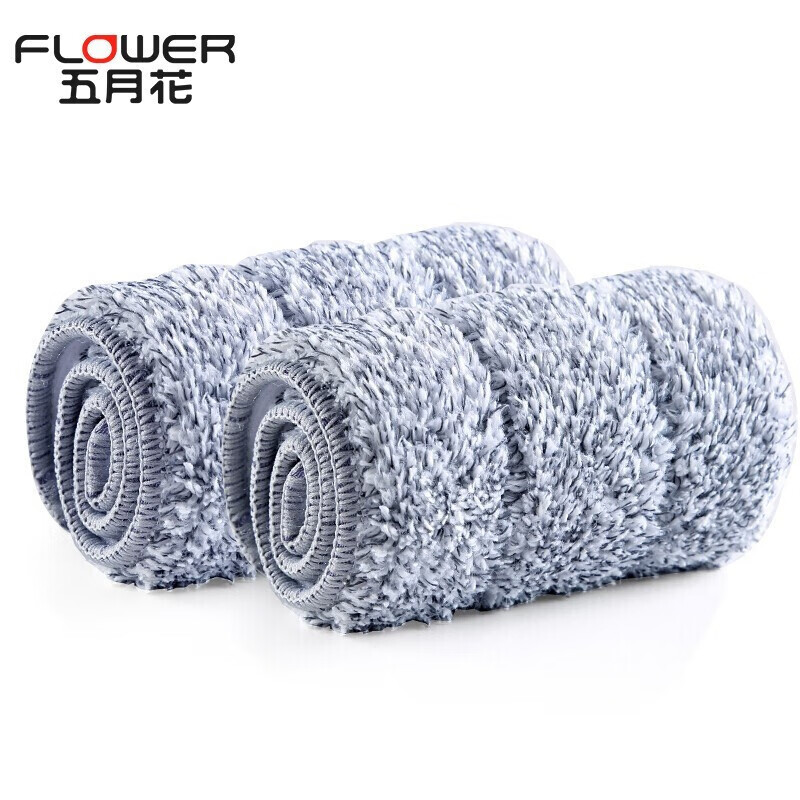 五月花刮刮樂配布免手洗平板拖把 刮刮桶配布33cm專屬配布 2塊裝