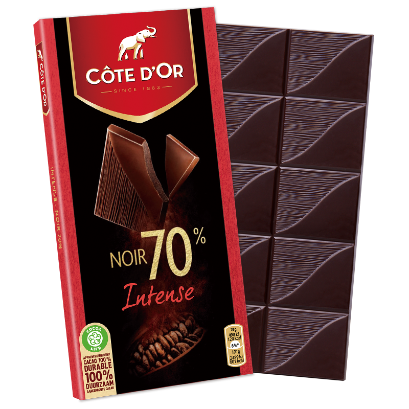 金象 COTE D'OR 克特多金象 70%可可黑巧克力 100g