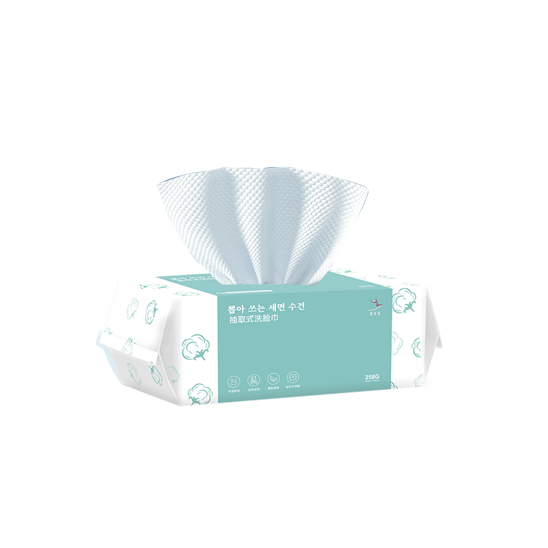 欧伊俪 洗脸巾一次性加大加厚干湿两用棉柔巾卸妆棉洁面巾宝宝可用 厚款 100抽 【抗菌特厚款*10包】