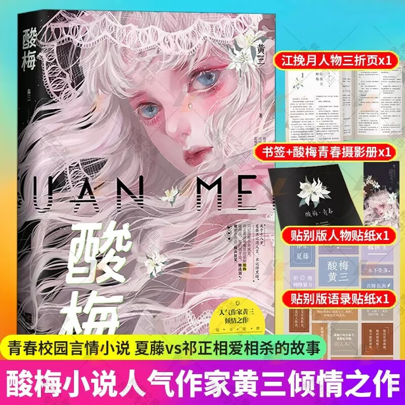 酸梅 黄三 著 你不会再孤单了 有我陪着你 夏藤x祁正 9787559451347