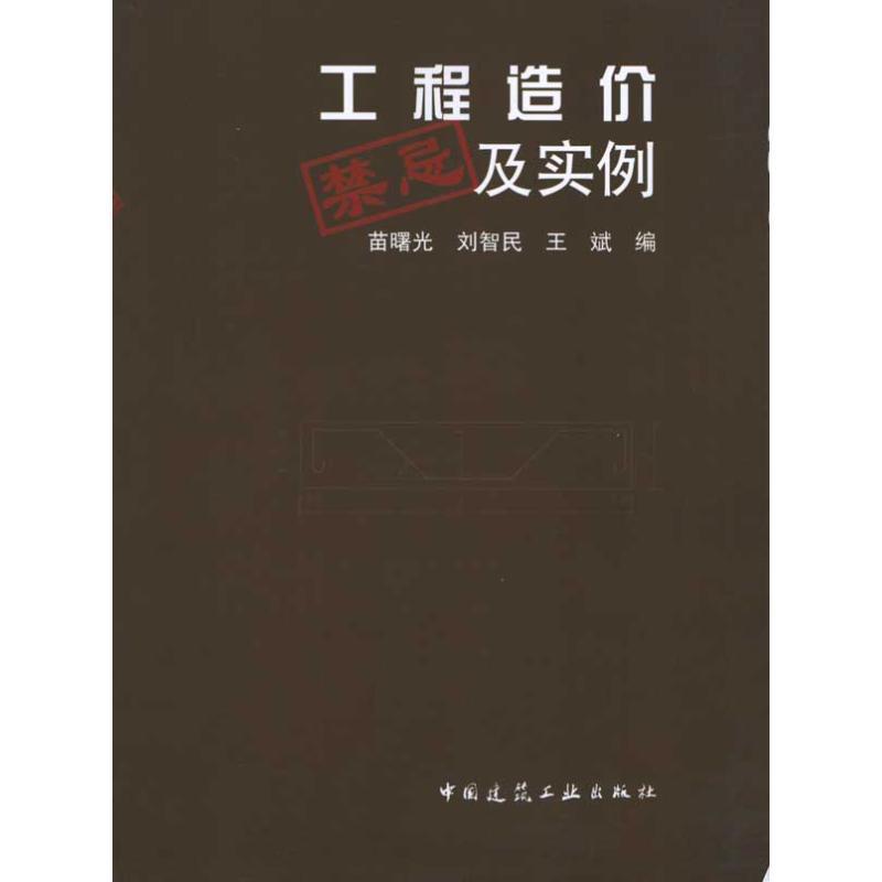 工程造价禁忌及实例 苗曙光 等【正版】
