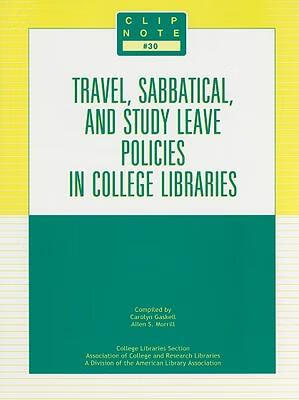 预订 travel, sabbatical, and study leave policies in college
