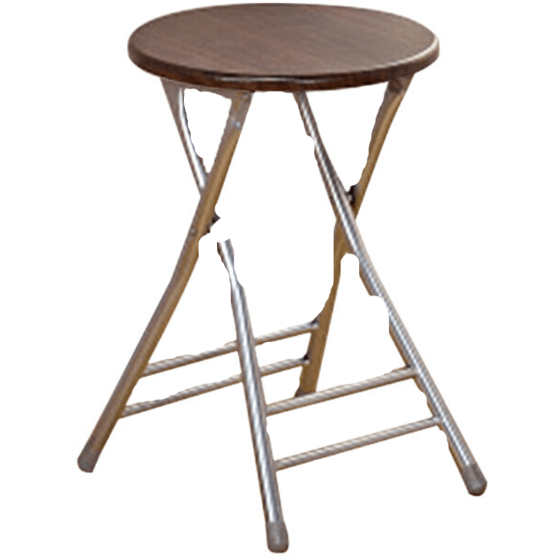 折叠椅家用凳子餐厅靠背餐椅现代简约便携会议培训椅电脑椅 新款原木纹带靠背折叠餐椅