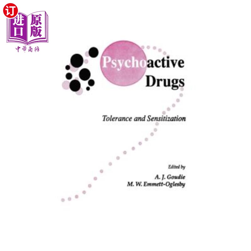 海外直订医药图书psychoactive drugs: tolerance and sensitization