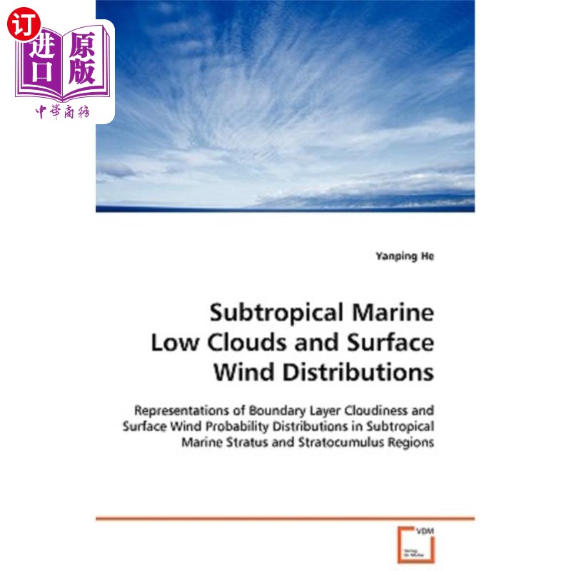 海外直订subtropical marine low clouds and surface wind