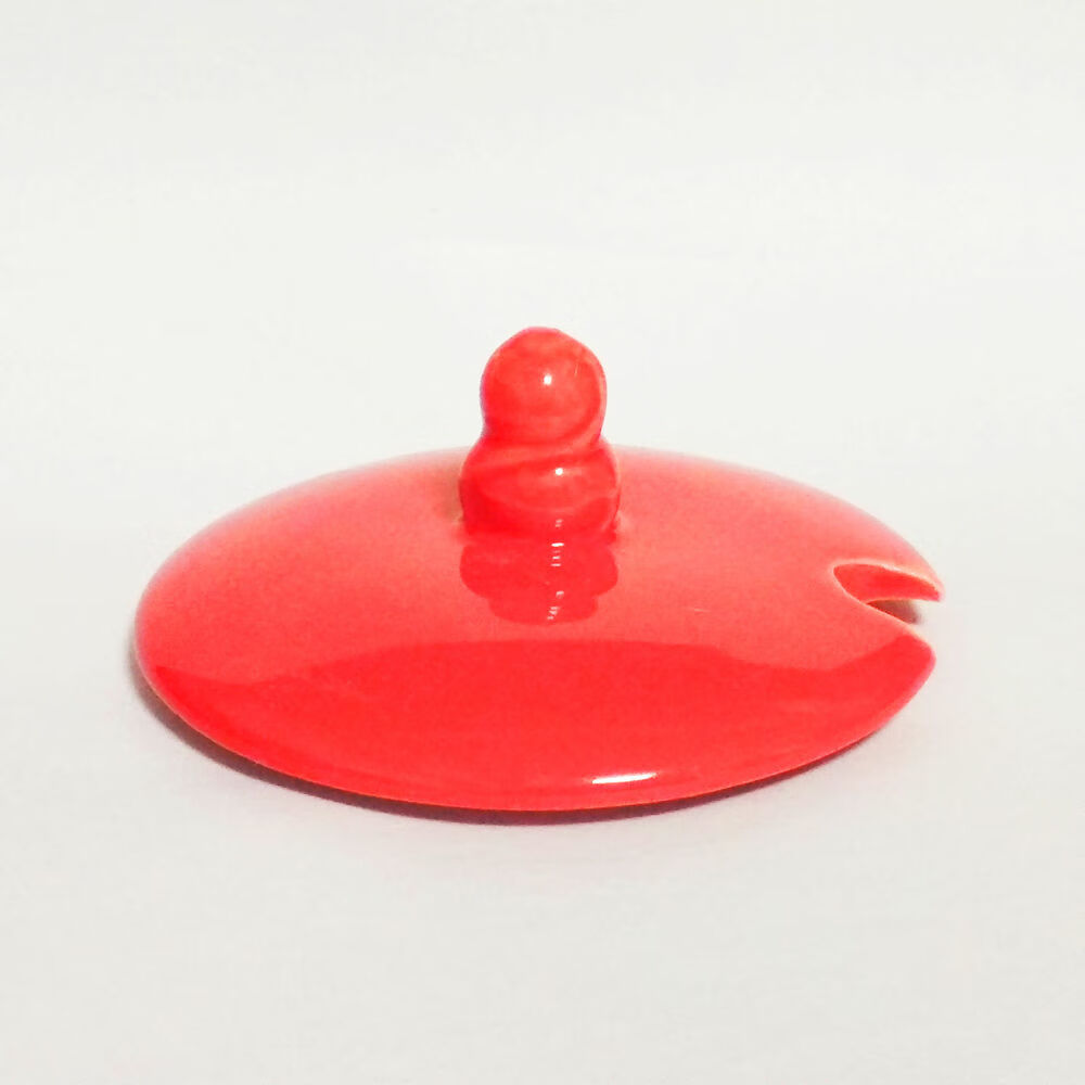 踏光杯盖陶瓷杯盖子马克杯盖子通用办公会议室水杯茶杯盖子 红色葫芦