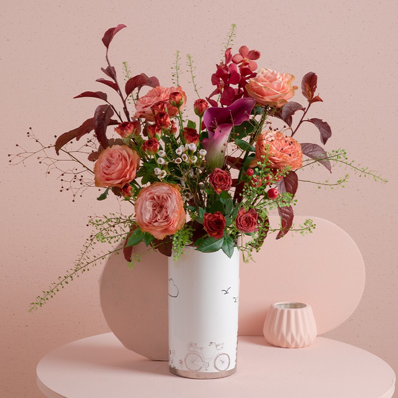 包月鲜花自然系列pro版2束 4束时令花隔周(每周1 2束周六收)