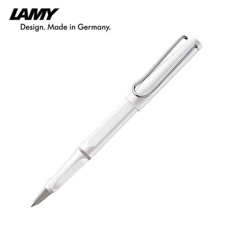 LAMY【定制刻字专用】宝珠笔 狩猎系列正姿签字笔学生文具办公礼品 节日礼物企业团购 白色0.7mm