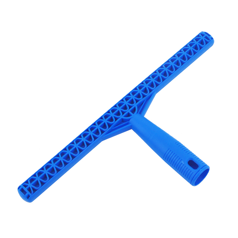 兰诗(lautee)bl-1221 玻璃涂水器 擦窗器t架毛头上水器 t架蓝色(3个装