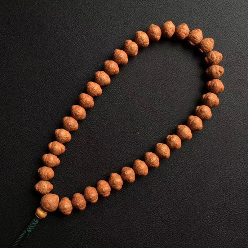 顶盈 小天使凤眼菩提手串 带角恶魔 大龙子龙眼佛珠手链 手持念珠10mm