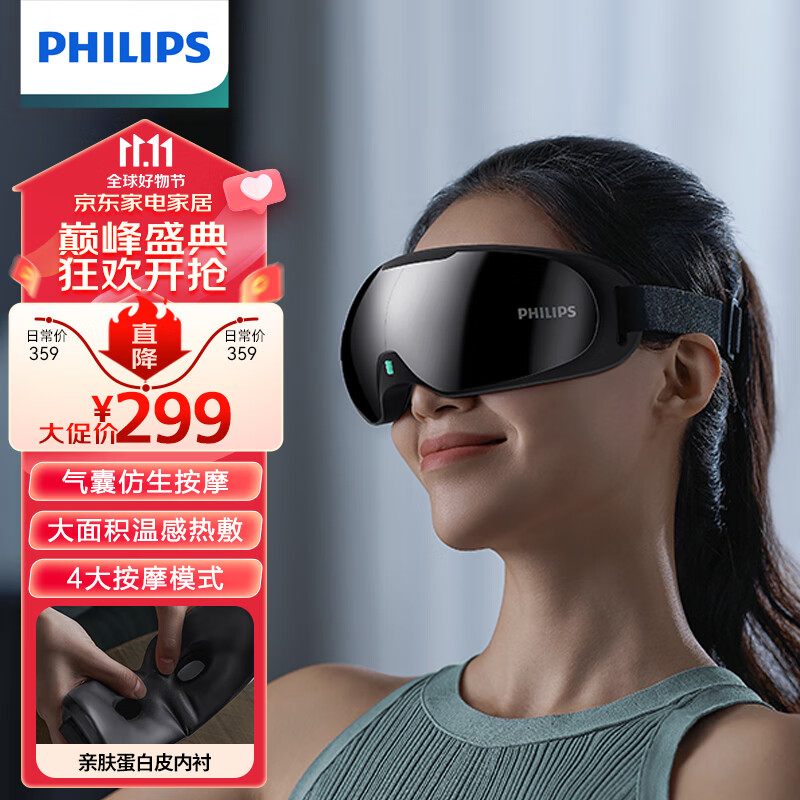飞利浦（PHILIPS）眼部按摩仪  可视化护眼仪  热敷全包裹按摩眼睛成人实用节日礼品推荐 3203E属于什么档次？