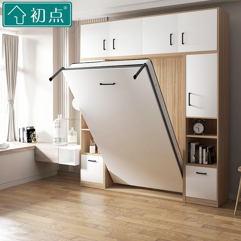 9米 折叠床翻转床壁床立墙式墙床小户型单人床双人五金配件床垫组合