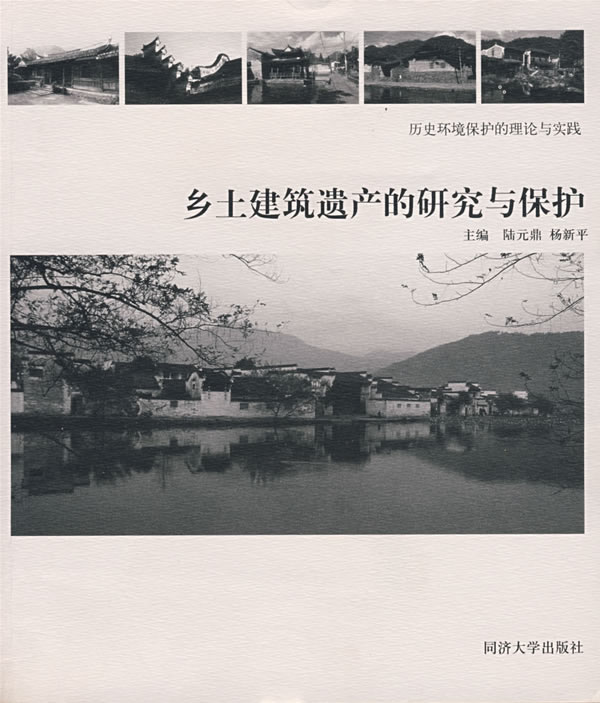 乡土建筑遗产的研究与保护 陆元鼎,杨新平【正版图书】