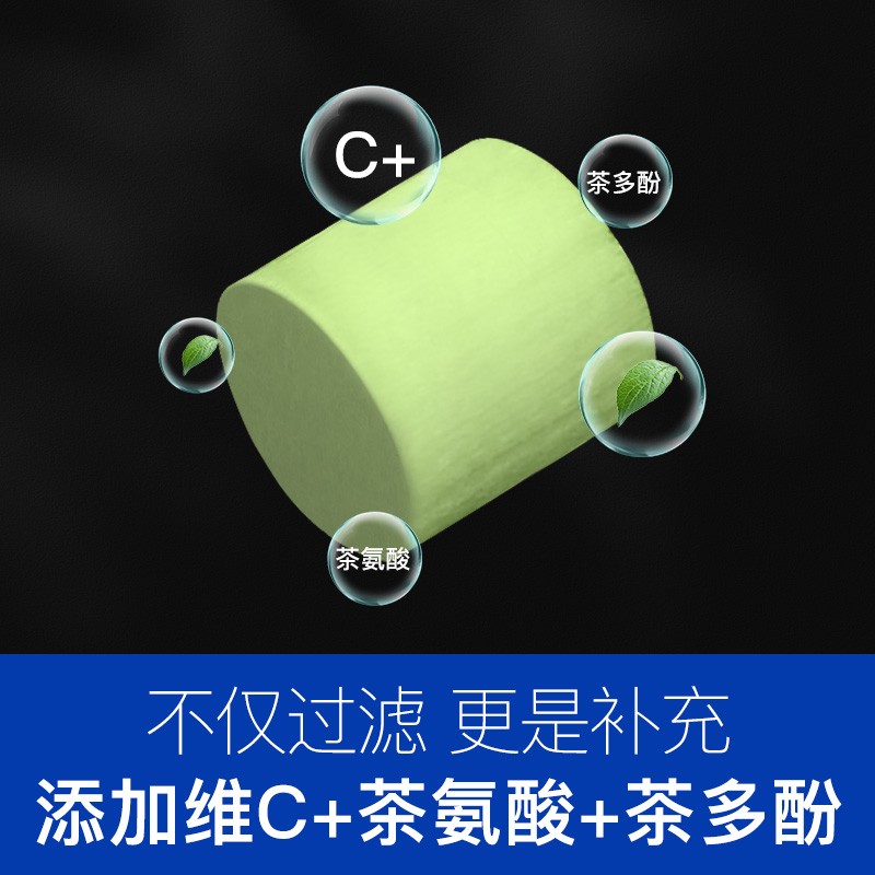净友 一次性烟嘴过滤器12重焦油过滤嘴粗中细三用抛弃型咬嘴火机烟具 【盒装】120支