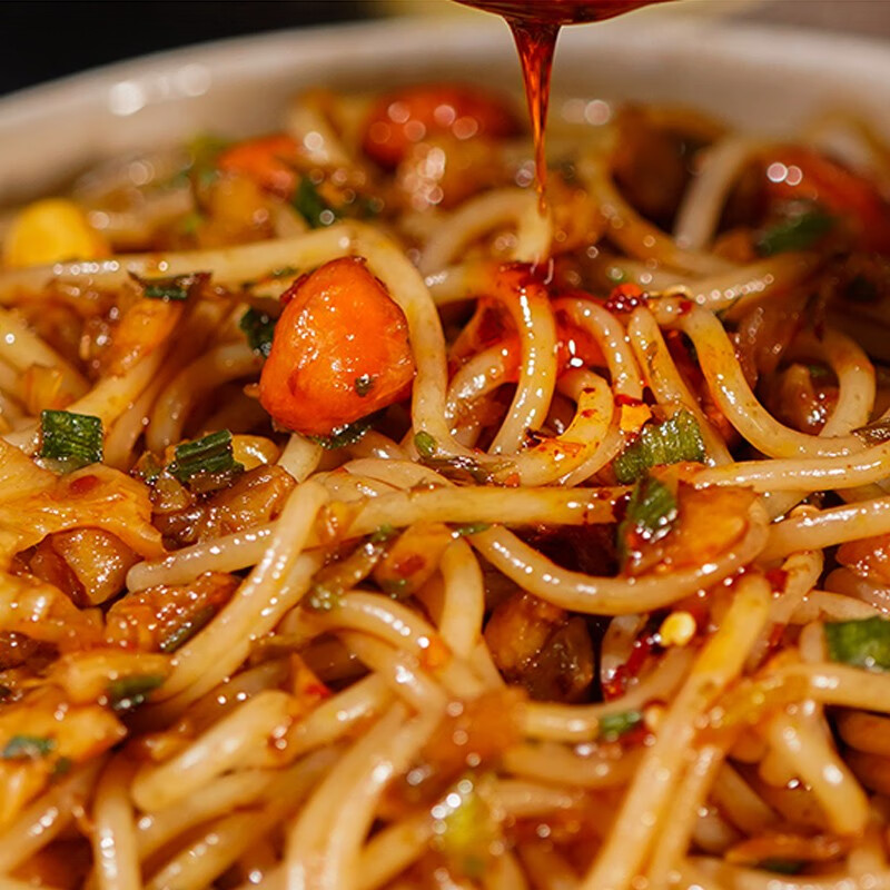 宜人家南昌酸辣拌粉江西南昌特色小吃江西米粉拌粉早餐速食盒装拌粉