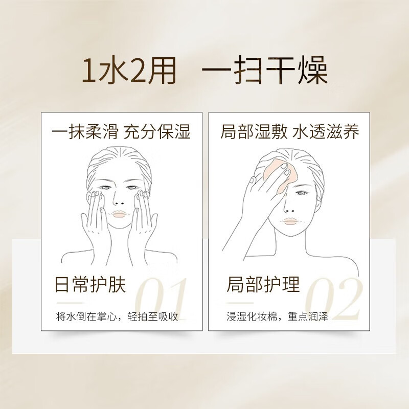 温碧泉爽肤水 双重弹润赋活美容液 补水爽肤水 紧致嫩肤 改善松弛送女友 【2瓶】双重弹润赋活紧致水130ml