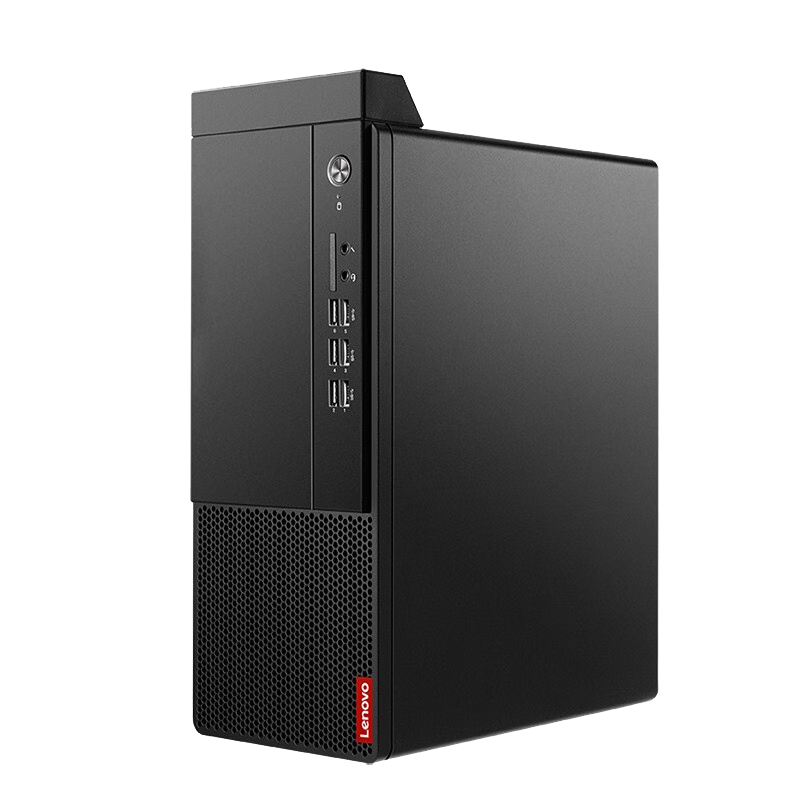 联想（Lenovo） 台式机M760 13代酷睿i5/i7处理器商用主机设计办公4G独显台式电脑整机 单主机（不包含显示器） 定制13代i7 32G 1T+512G 4G独显