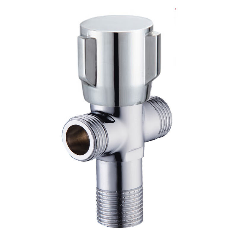 翔途 一进二出三通角阀全铜一分二马桶进水三角阀