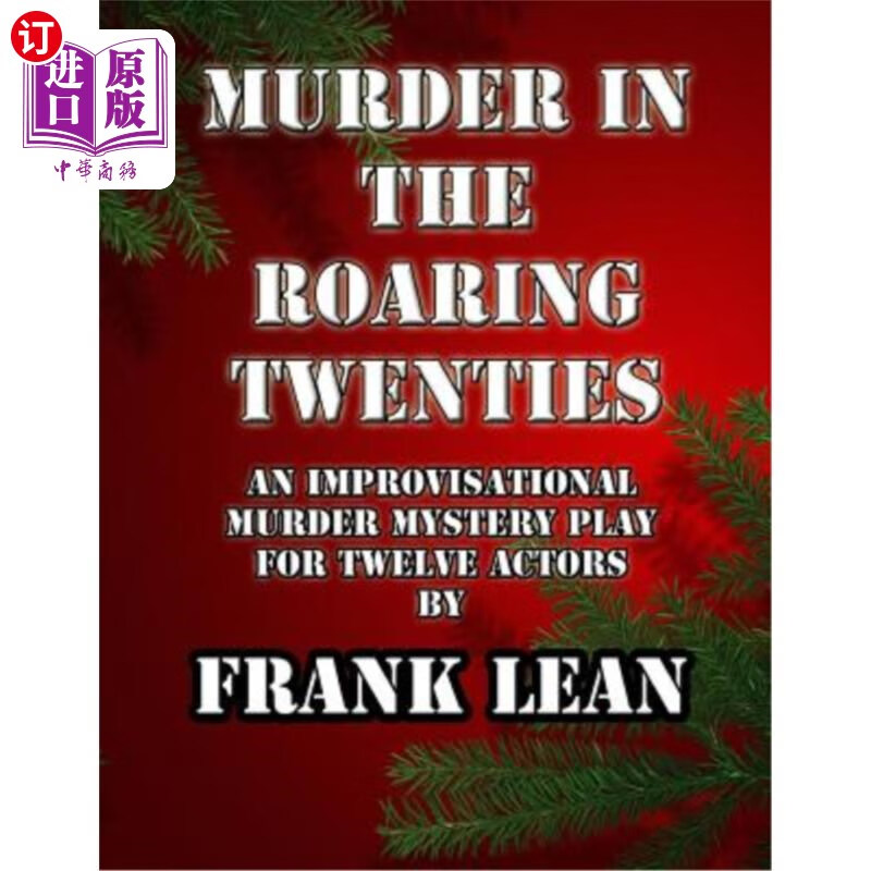 海外直订murder in the roaring twenties: an improvisational