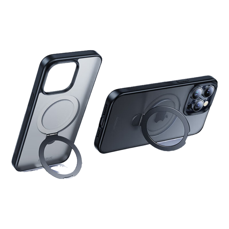 倍思支点壳 适用苹果14pro手机壳iphone14pro保护套MagSafe磁吸充电磨砂支架高级防摔男女款