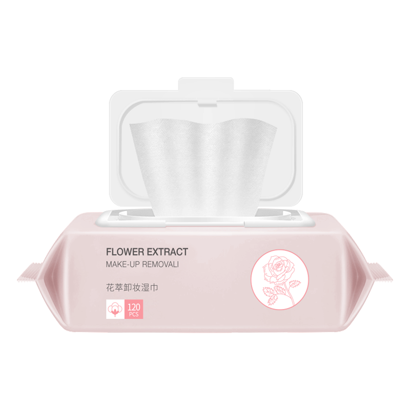 兰可欣花萃卸妆湿巾氨基酸温和净澈眼唇卸妆液温和无刺激一次性孕妇