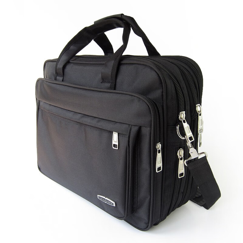 qi)单肩包手提包17吋笔记本电脑包19吋商务公文包大容量工具包男士斜