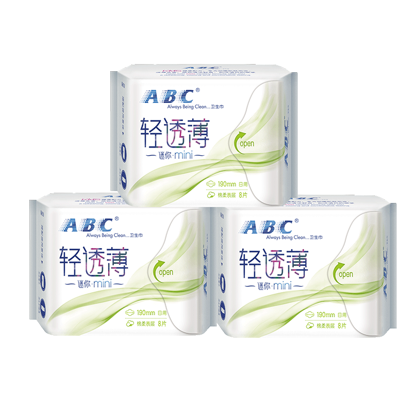 ABC品牌卫生巾价格走势，销量分析，质量评测及推荐