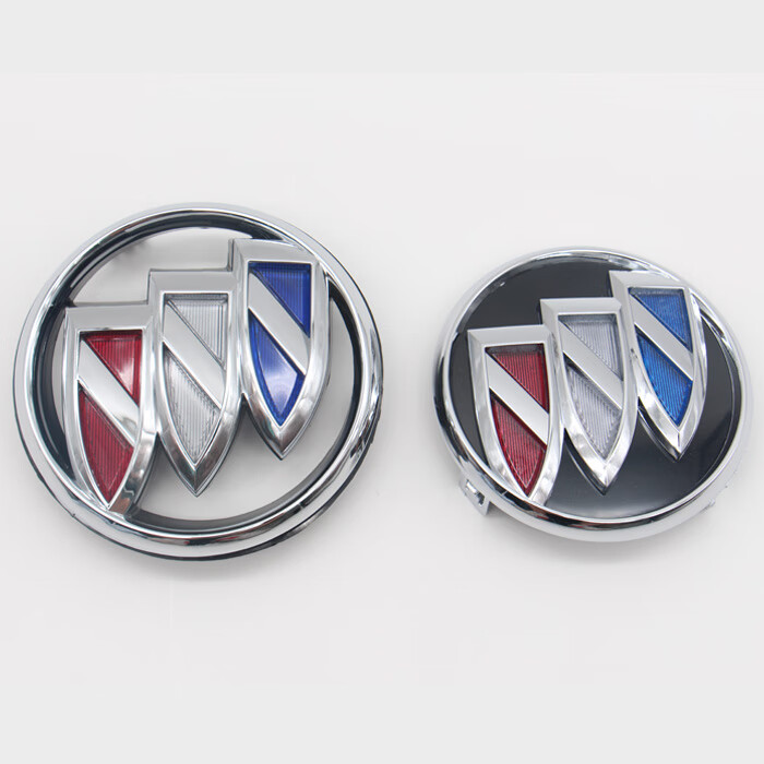 小老头适用于别克09 10 11 12 13年君威gs前中网标君威gs标志后尾门