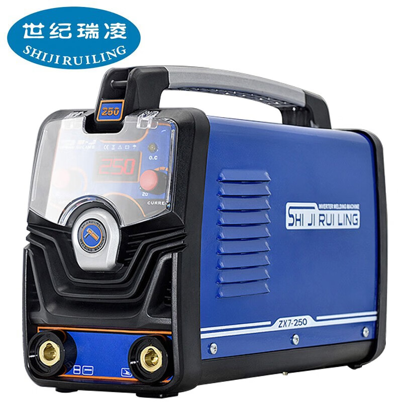 世纪瑞凌zx7-250双电压220v小型逆变直流两用电焊机家用工业级 单电压