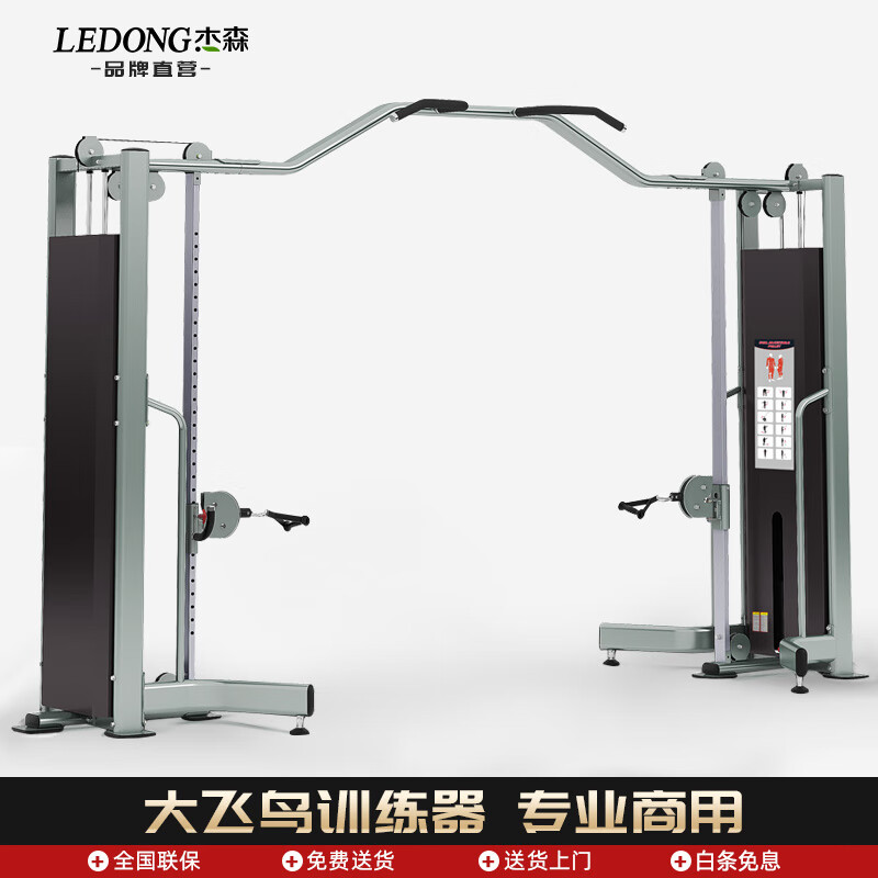 健身房商用大飞鸟龙门架 史密斯机多功能大型综合训练器械 送货包安装