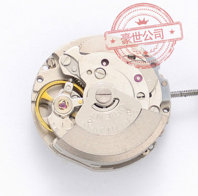 日本双狮表55841机械机芯女款手表配件表芯零部件装机械白机 55841