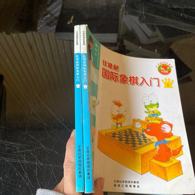 【绝版旧书】红袋鼠国际象棋入门上下 全国红袋鼠国际象棋培训工程