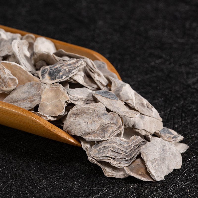 煅牡蛎中药材500g克 牡蛎牡蛎壳牡蛎片 可磨煅牡蛎手选新货抓配中药材